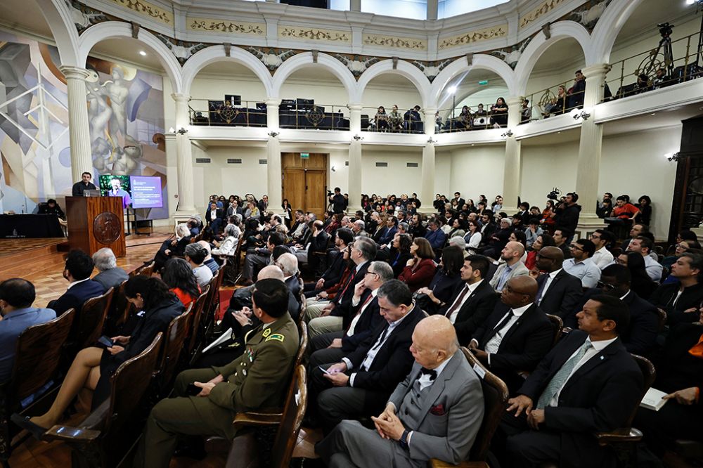 La charla magistral fue el primer espacio de la ceremonia de Inauguración del Año Académico del 2025.